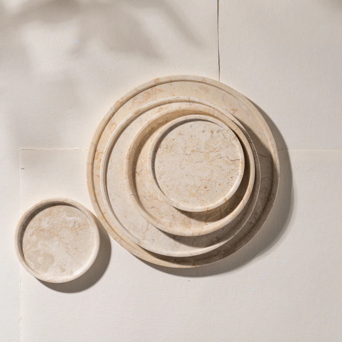 PASKAL TRAVERTINE TRAY - LARGE