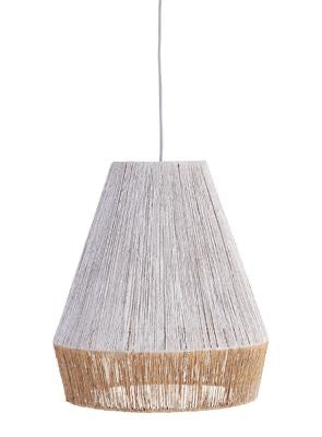 Duo 1 White/Natural Jute Lamp