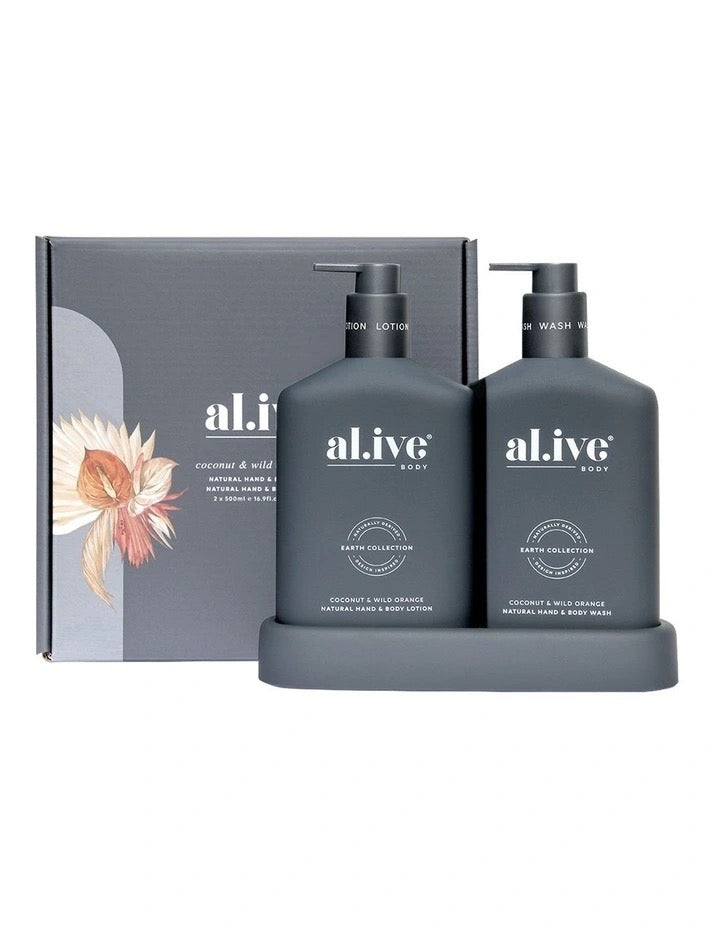 WASH & LOTION DUO - COCONUT & WILD ORANGE
