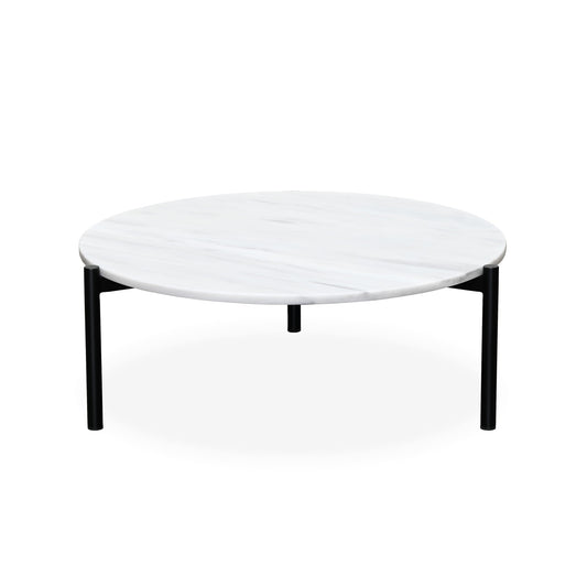 MILAN COFFEE TABLE LARGE – WHITE MARBLE