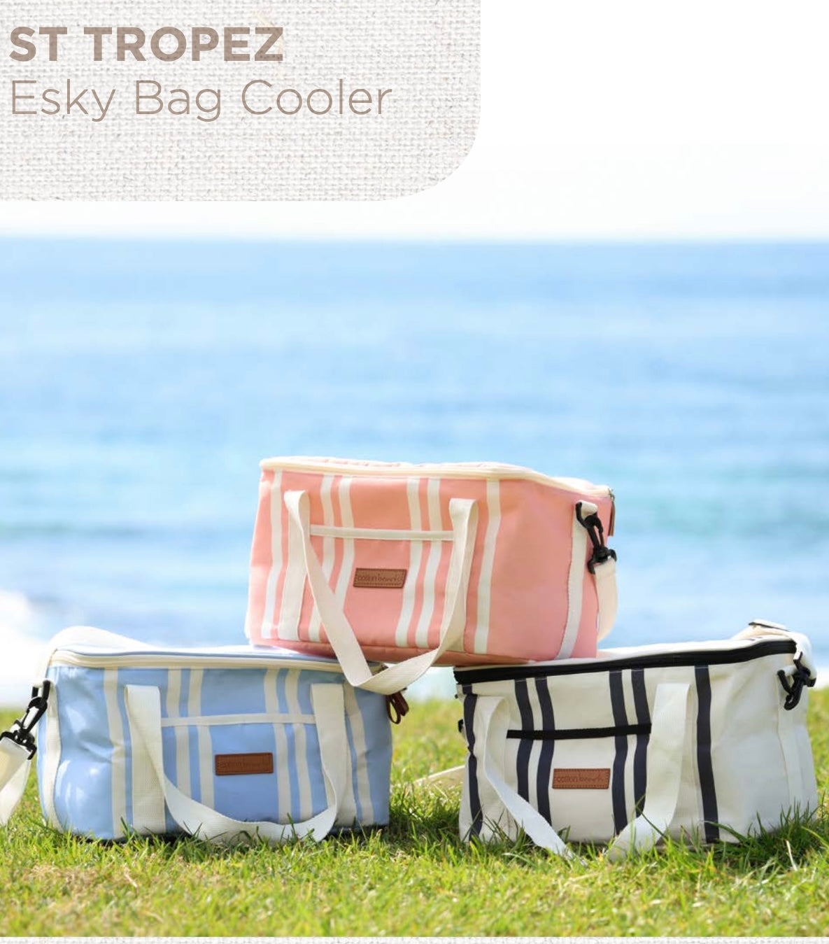 Insulated Cooler Bag - blue