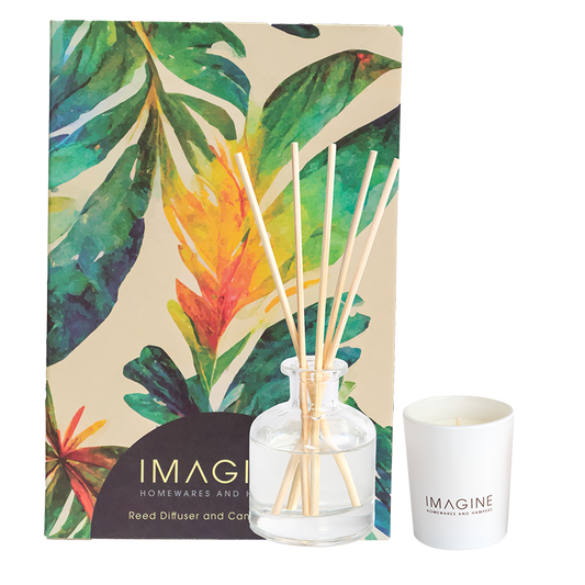 Lemongrass & Persian Lime Mini Diffuser and Votive Candle Gift Set