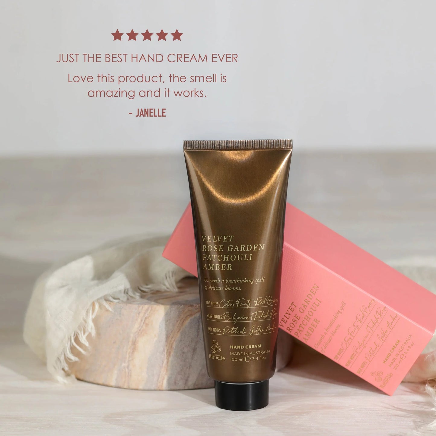 Velvet Rose Garden, Patchouli, Amber Hand Cream | 100ml