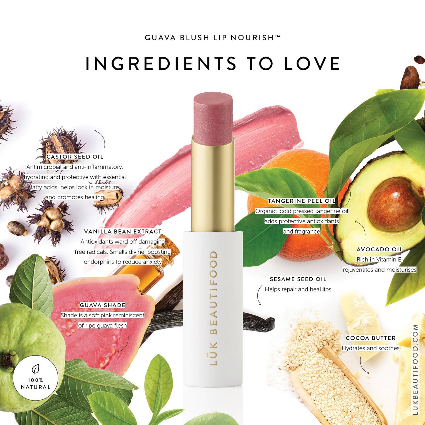 Lip Nourish™ Sheer Lipstick - Guava Blush