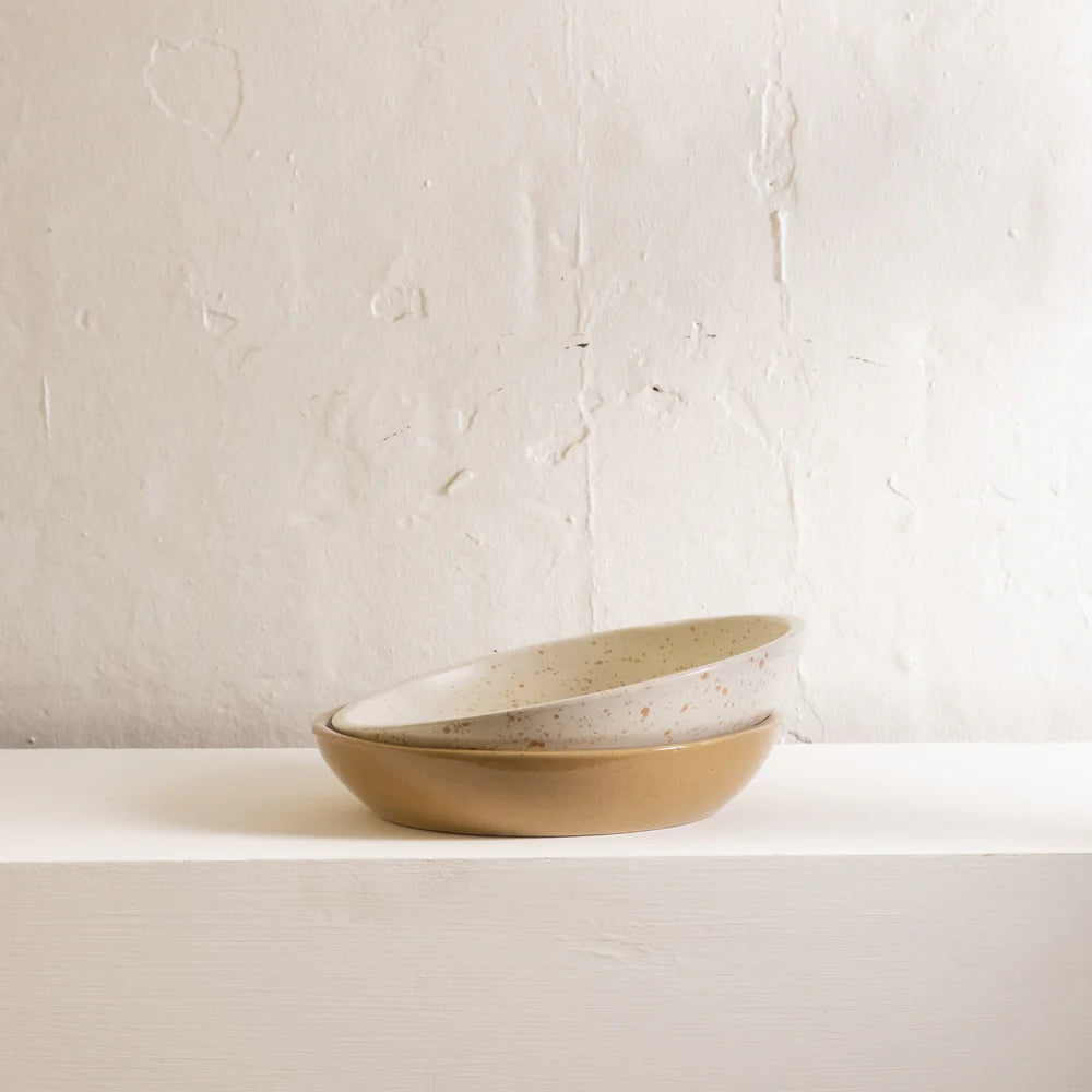 Kaia Serving Bowl - Cream