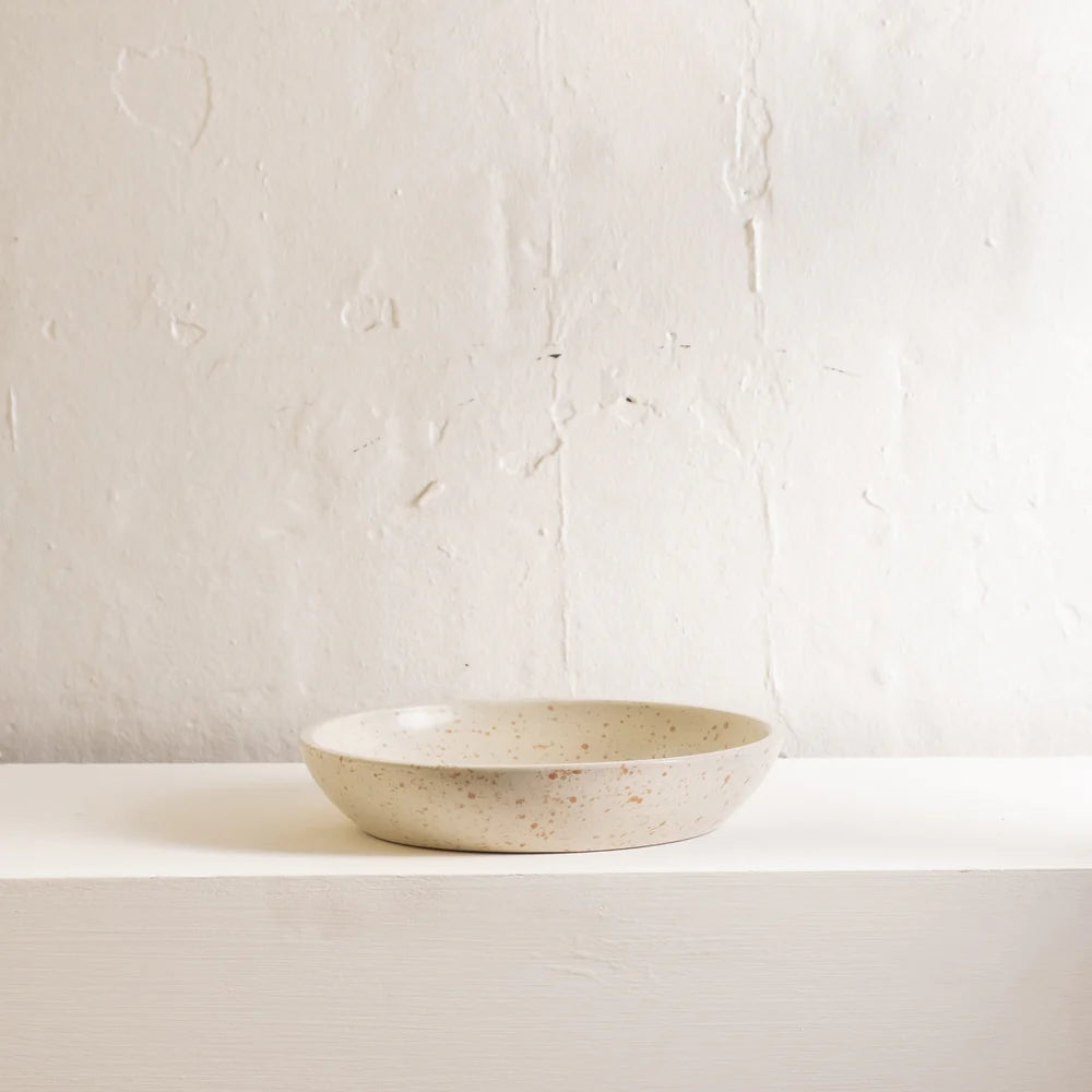 Freya Round Bowl - Cream